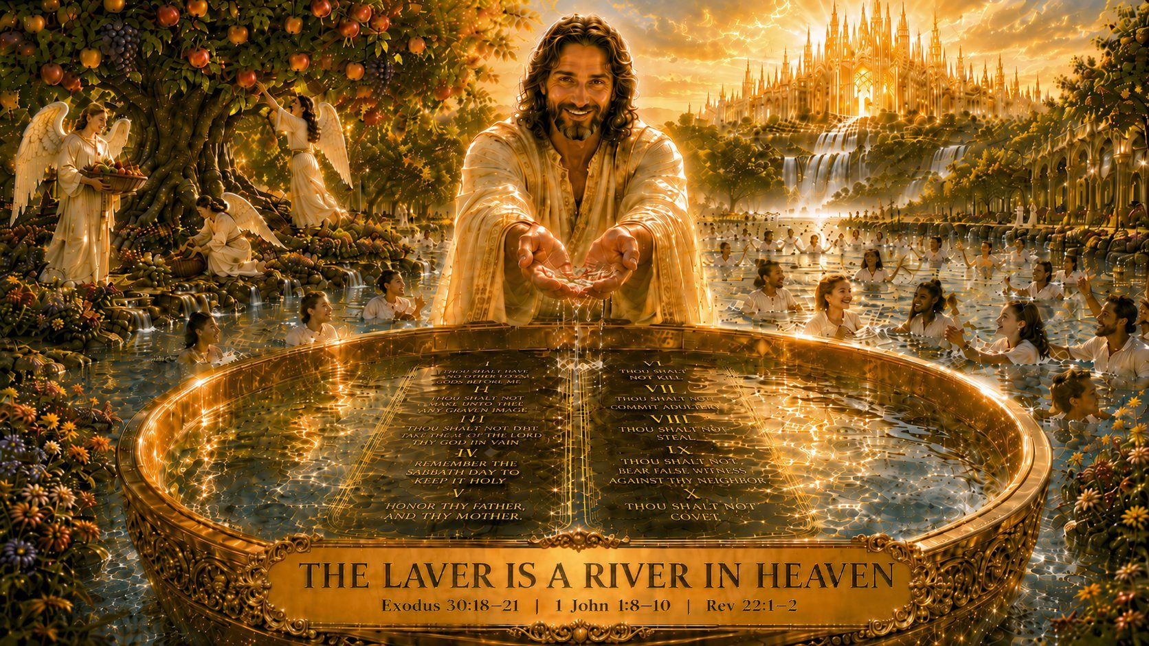 The Laver is a River in Heaven